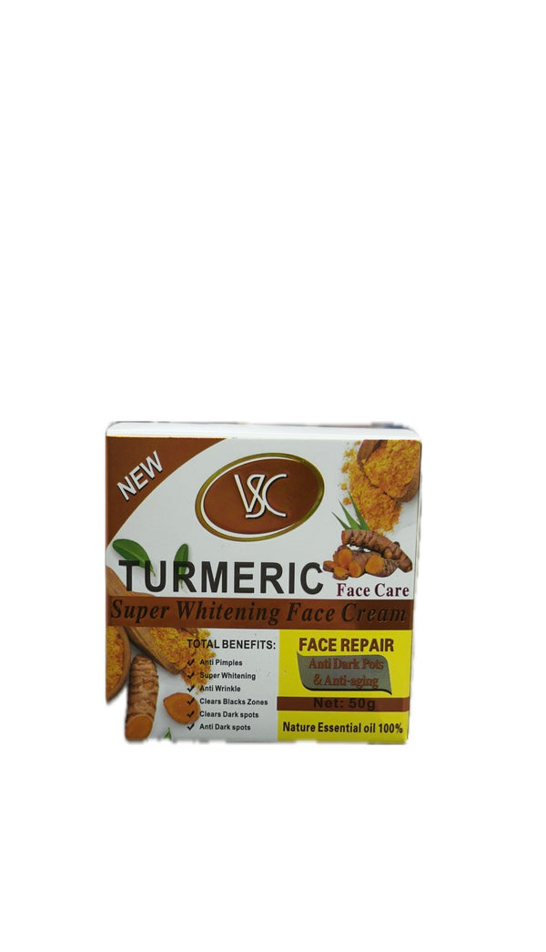 Crème visage tumeric veet gold
