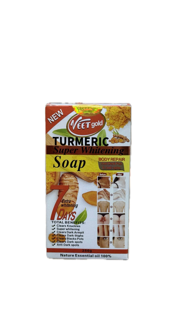 Savon tumeric vert gold