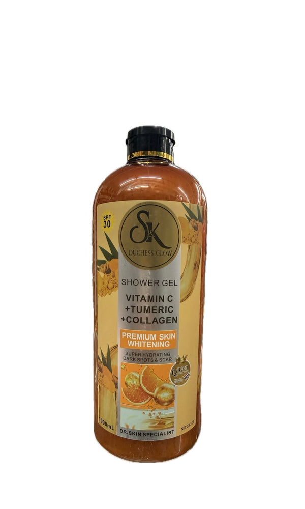 S&k gel douche vitamin C+tumeric+collagen 1000ml